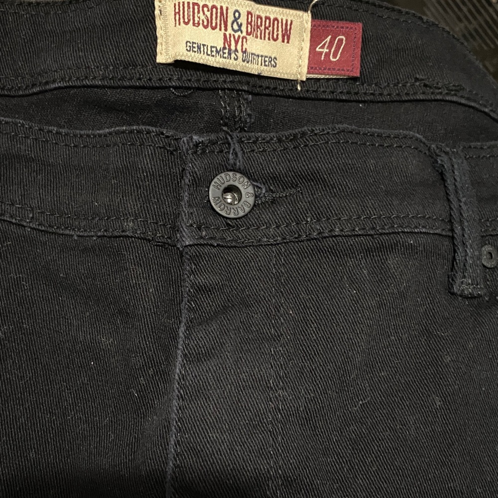 Hudson & Barrow NYC Men's Dark Jeans